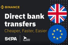 币安通过欧元的单一欧元支付区（SEPA）和英镑的快速支付（FPS）添加银行转账